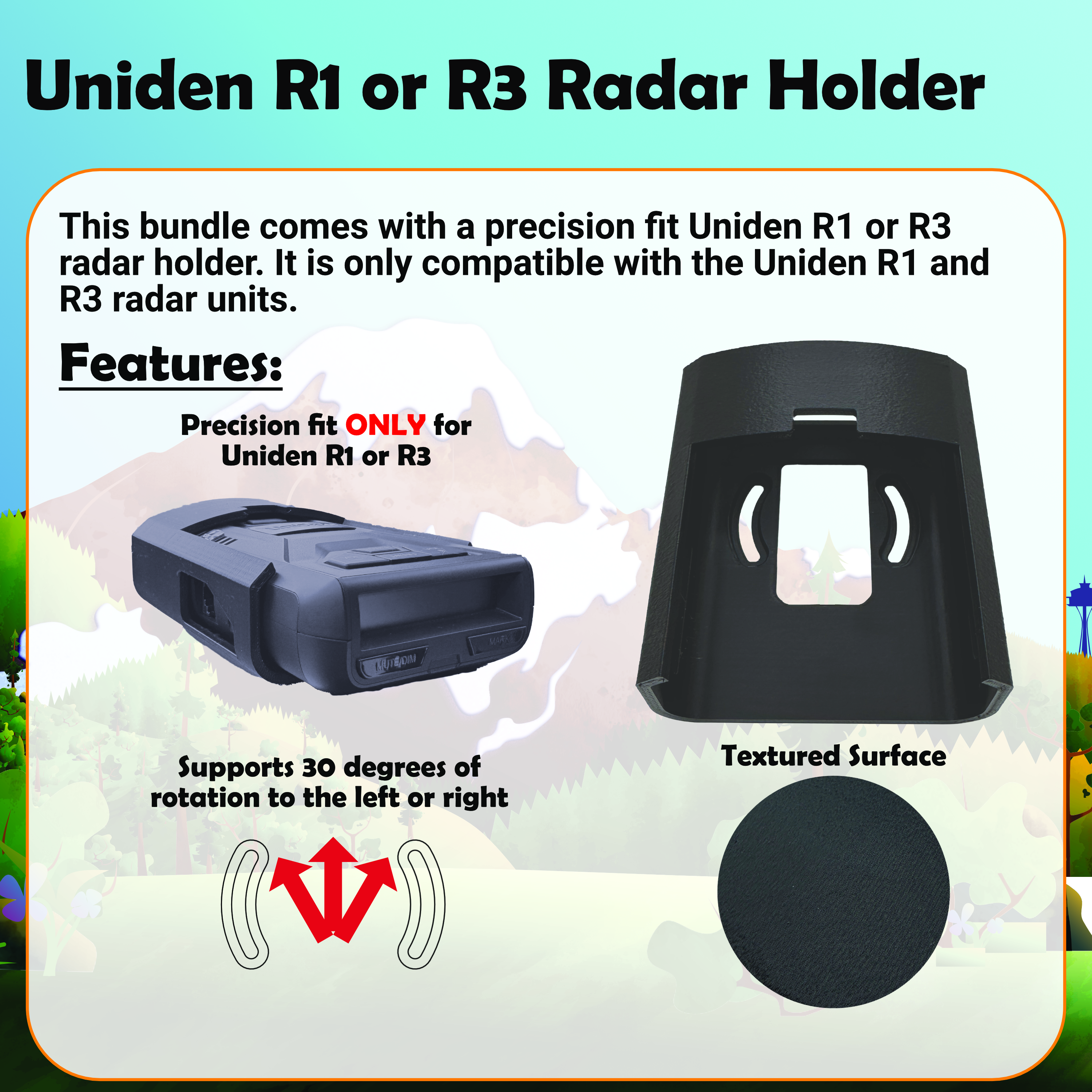 Radar Holder overview