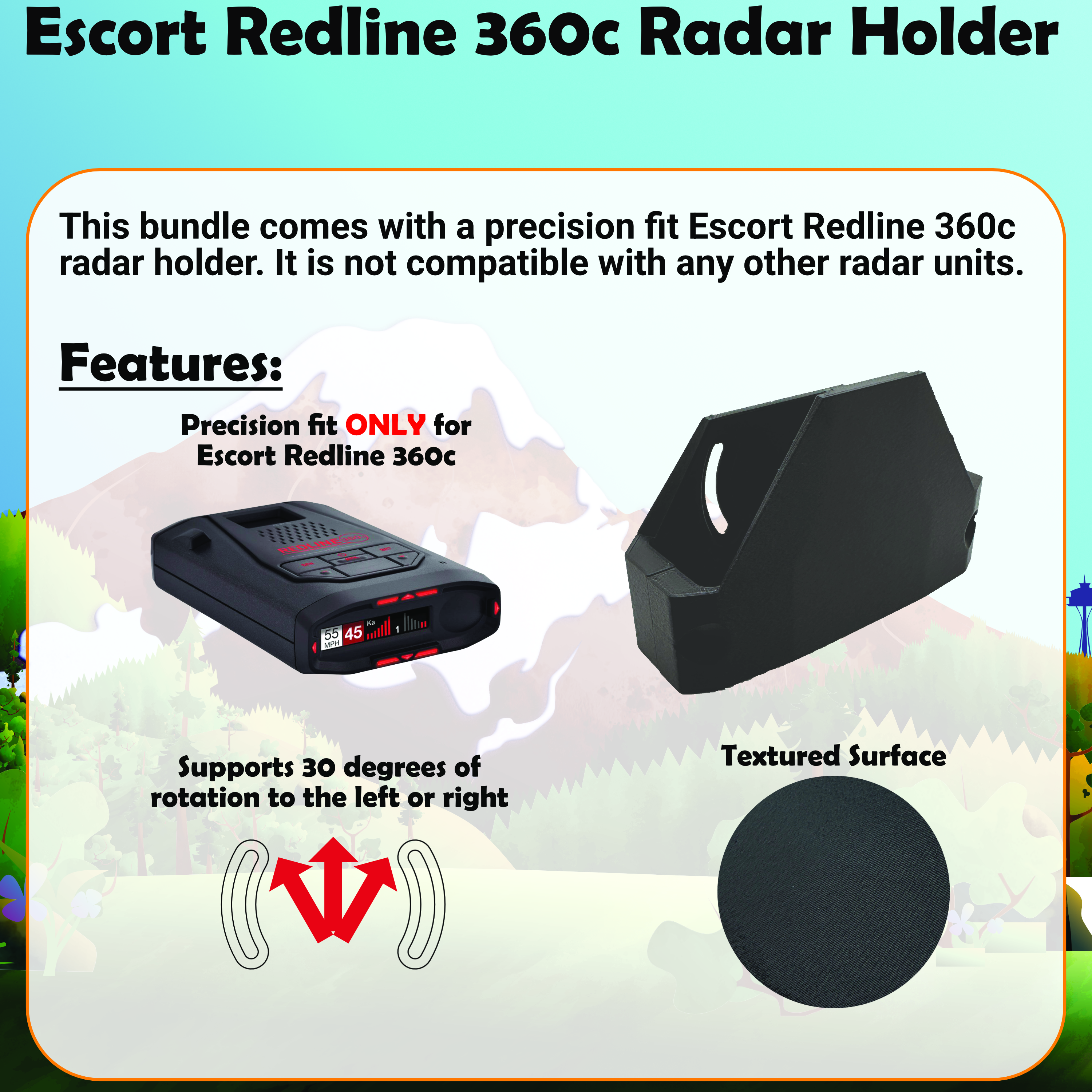 Radar Holder overview